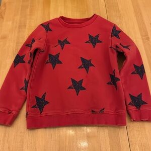 Marks and Spencer red sweatshirt